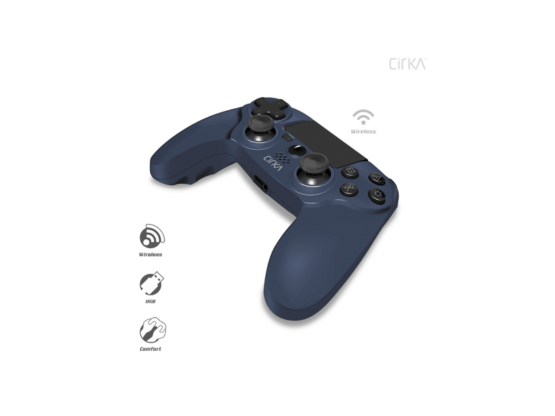 Cirka NuForce PS4/PC/Mac Vezeték nélküli kontroller, alkonykék (M07526-TB)