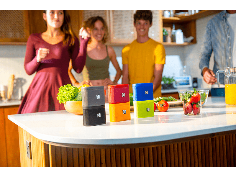 Kodak Soundbrix hordozható hangszóró, kék (KO-BRIXBL)