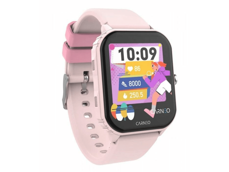 Carneo Tik&Tok HR+ 2. gen. Gyermek okosóra, rózsaszín