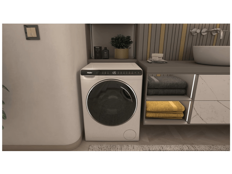 Haier HW50-BP12307U1-S Elöltöltős mosógép