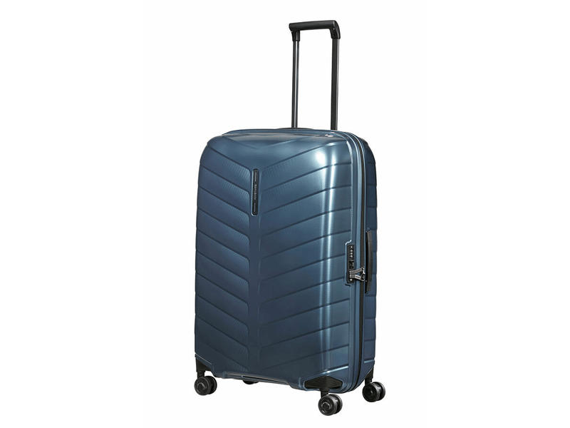 Samsonite Attrix Spinner Bőrönd, 75 cm, kék (146119-1827)