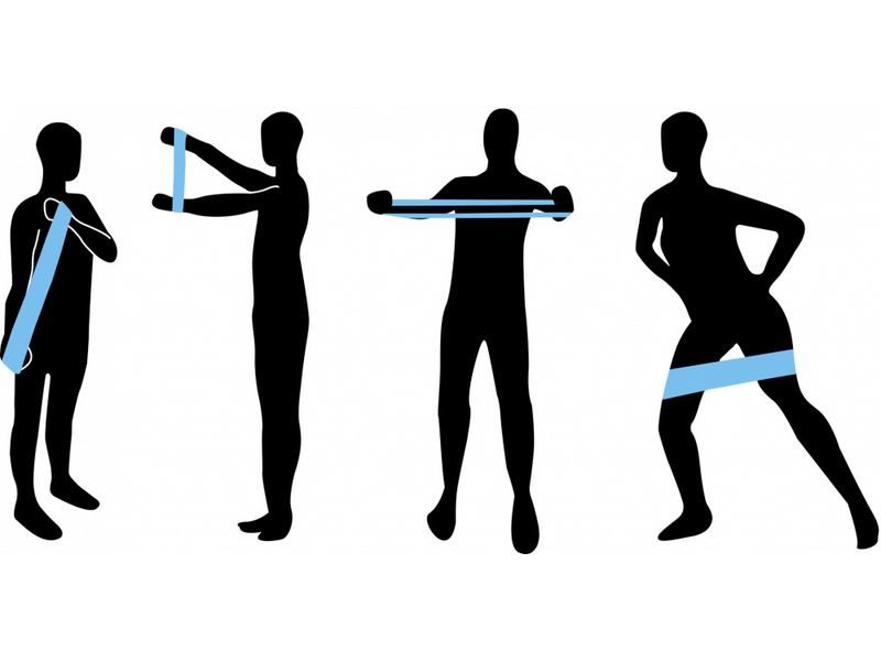 Spokey Artio Pink gumiszalag hurok szett (40483)