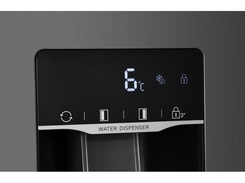 Tesla RB5210FHX Side by Side hűtőszekrény