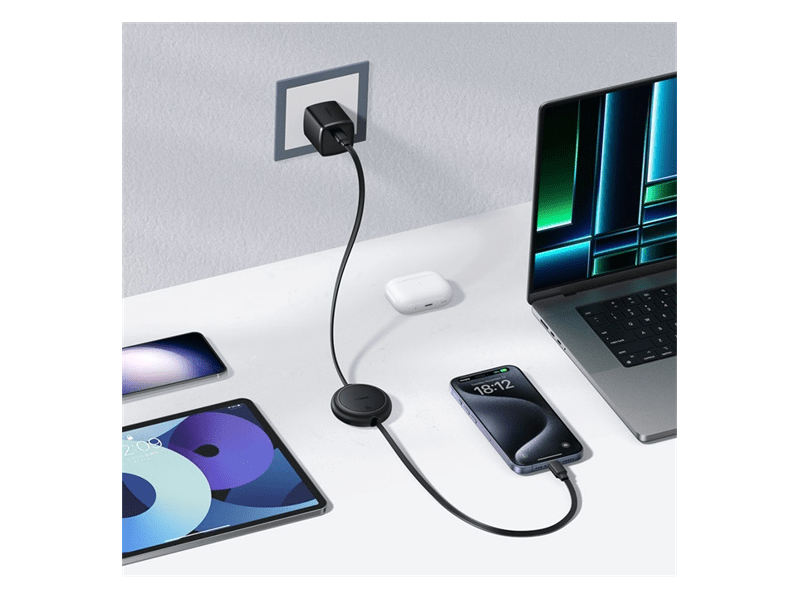 Baseus Free2Pull Mini USB Type-C 60W behúzós kábel, 1 m (P10364500111-01)