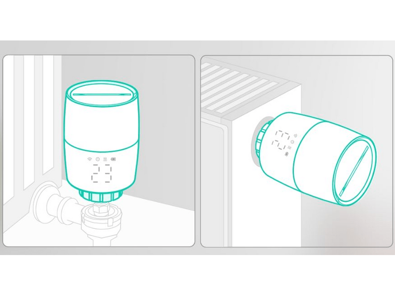 TP-Link KE100 Kasa Okos Termosztát Radiátorszelep