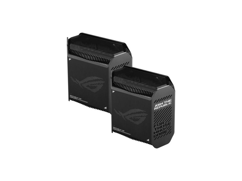 Asus ROG Rapture GT6 (2-Pack) Tri-Band WiFi 6 Mesh Rendszer, fekete