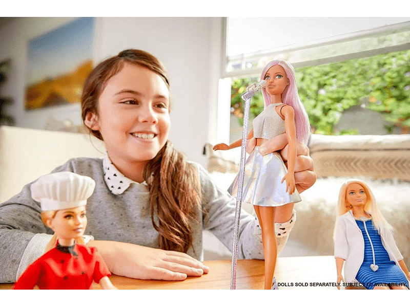 Barbie karrierista babák: Énekes Barbie (DVF50 FXN98)