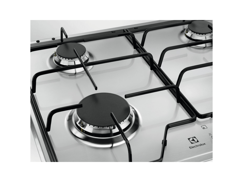 Electrolux EOF3H00BX Beépíthető sütő + Electrolux KGS6424SX Beépíthető gáz főzőlap