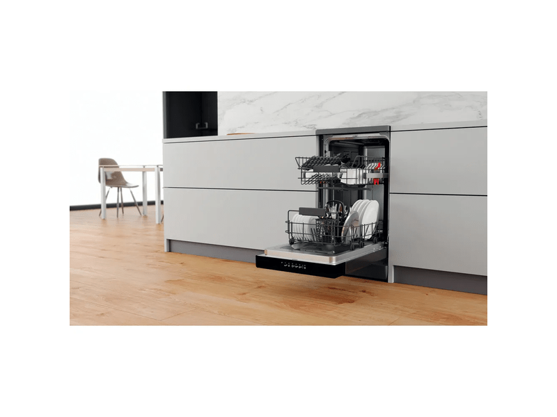 Whirlpool WSFC 3M27 X Keskeny mosogatógép