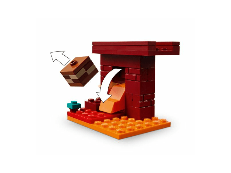 LEGO® Minecraft® bitka u podzemnom jezeru lave (21266)