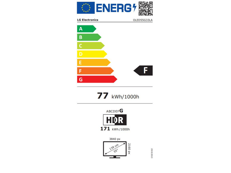 LG OLED55G33LA OLED evo G3 55