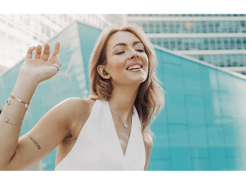 Edifier X1 Lite TWS fülhallgató, fekete