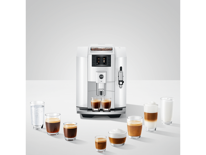 Jura E8 Automata kávéfőző, fehér