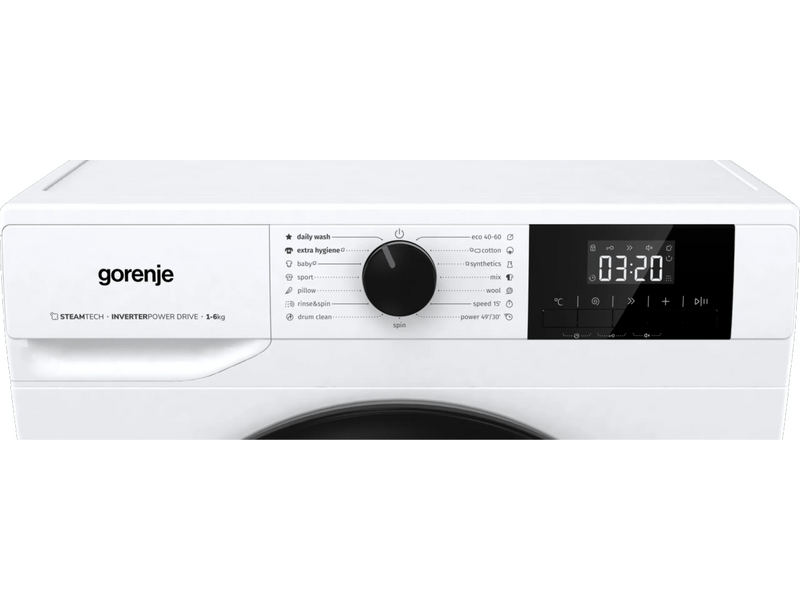 Gorenje W3NGPI61SAS Elöltöltős mosógép