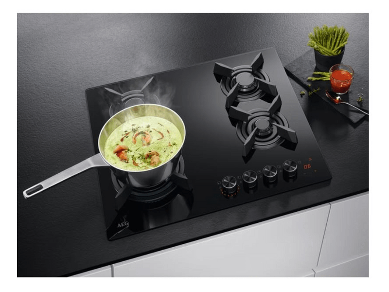 AEG HKB64453NB Beépíthető gáz főzőlap
