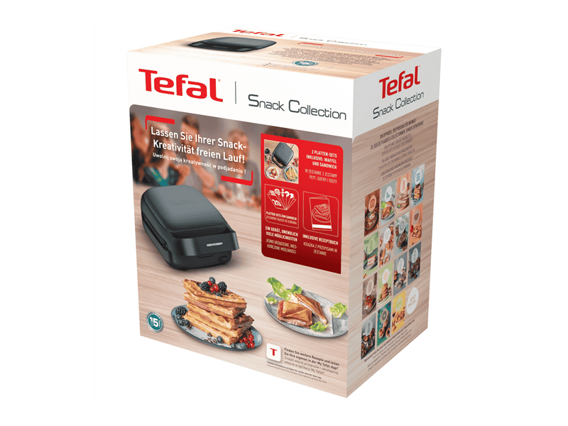 Tefal SW862BF0 Snack Collection szendvicssütő