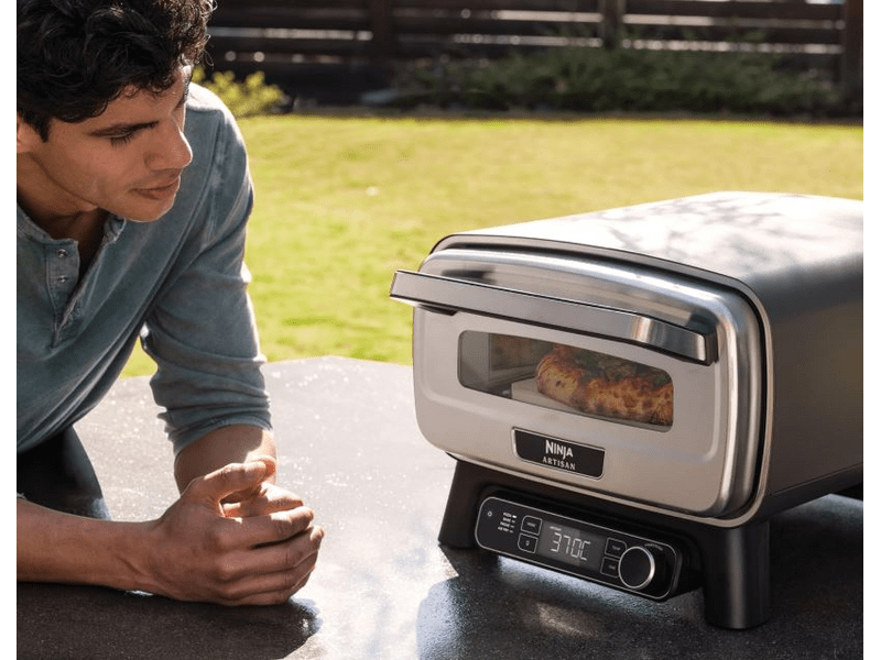 Ninja MO201EU Artisan kültéri elektromos pizzasütő és airfryer