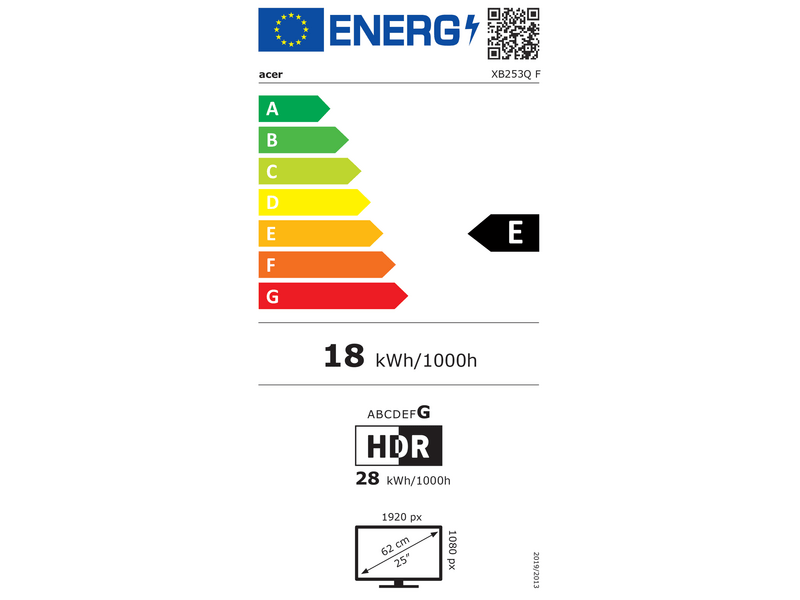 Acer Predator XB253QFbmiiprx (UM.KX0EE.F05) 24.5