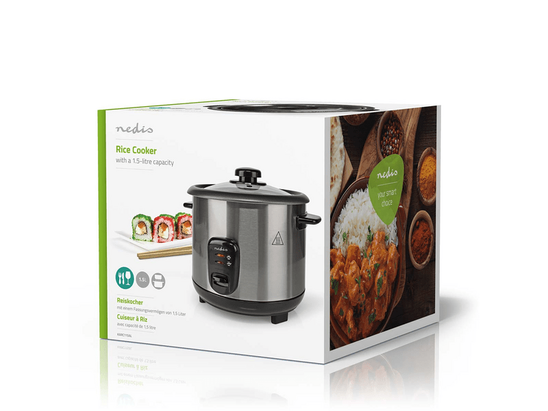 Nedis KARC115AL Rizsfőző, 1.5 L