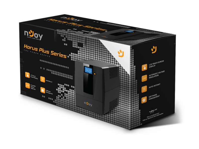 nJoy Horus Plus 600 Szünetmentes tápegység (PWUP-LI060H1-AZ01B)