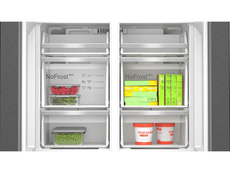 Bosch KFI96AXEA Többajtós alulfagyasztós hűtőszekrény