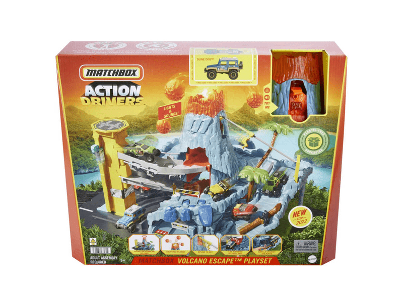 Matchbox Menekülés a tűzhányóról (HHW21)