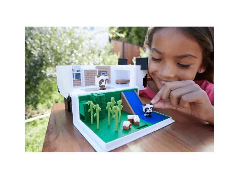 Minecraft Mob Head Minies Panda Játékszett (HLL25)