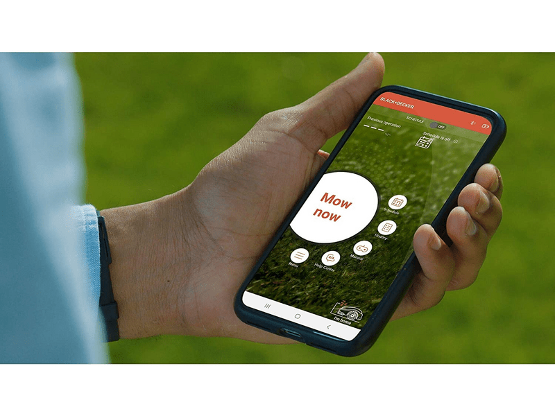 Black & Decker BCRMW123-QW Akkus robotfűnyíró