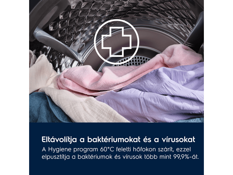 Electrolux EW7D495UDE Hőszivattyús szárítógép