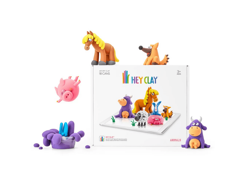Hey Clay Nagy gyurmaszett - Állatok (SE002CEE)