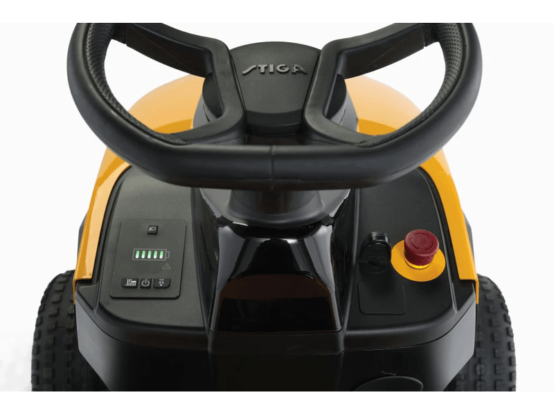 Stiga Estate 384e akkus fűgyűjtős fűnyíró traktor (2T2200481/ST2)
