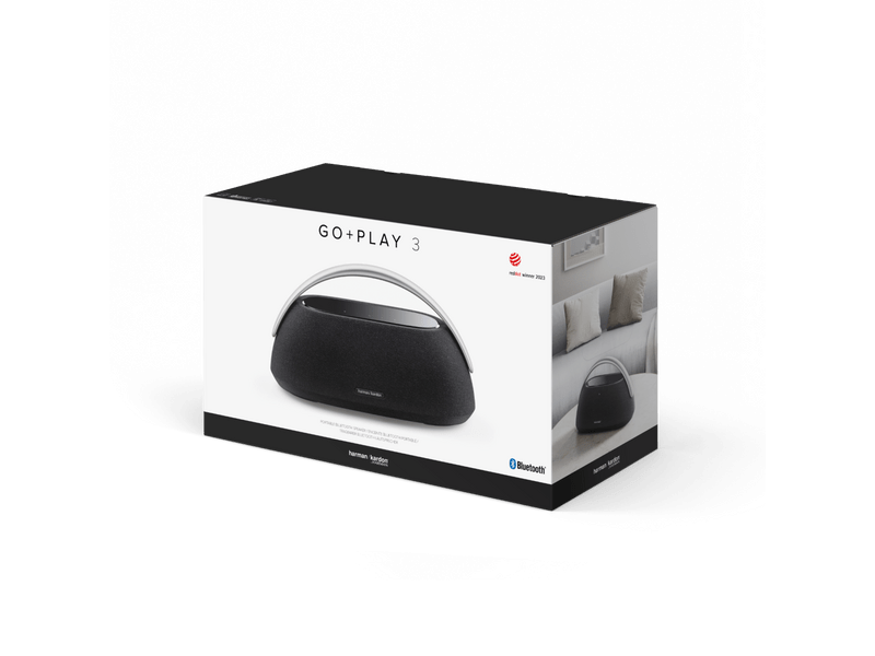 Harman Kardon Go + Play 3 Bluetooth hangszóró, fekete