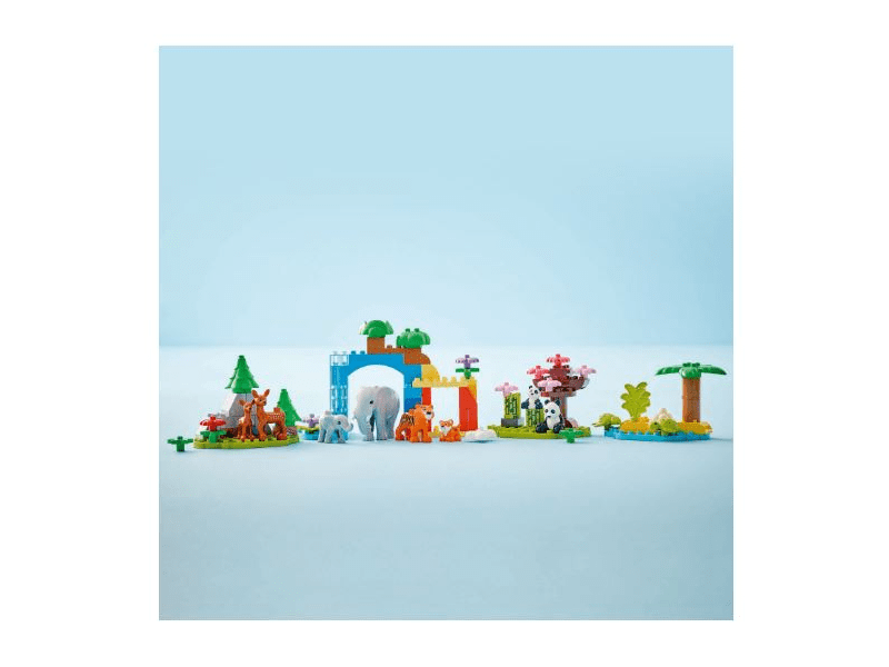 LEGO® DUPLO® City Adventures 3 u 1 Obitelji životinja u divljini (10446)