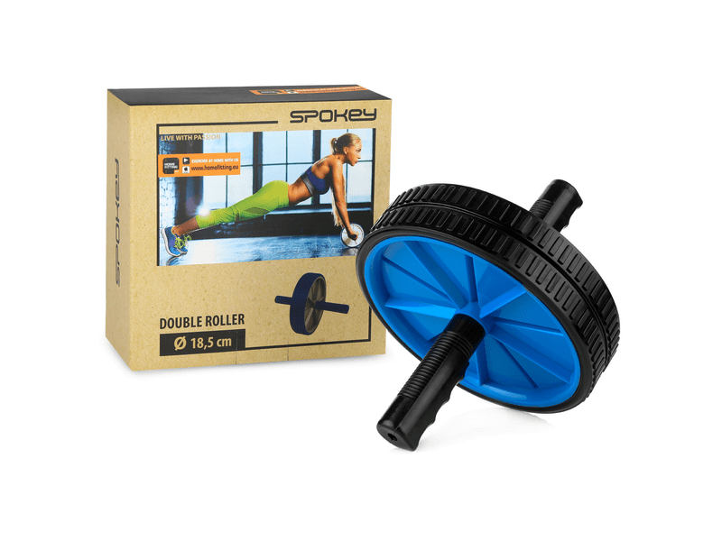 Spokey Twin II hasizomerősítő kerék, kék (34272)