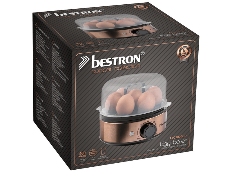 Bestron AEC2000CO Tojásfőző, réz