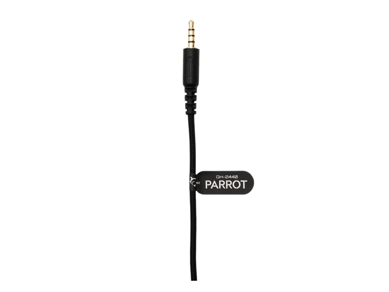 White Shark GH-2440B Parrot Gamer fejhallgató, fekete