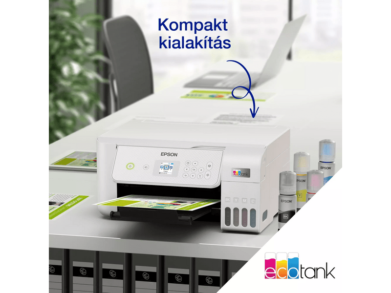 Epson L3286 színes MFP, WiFi, 8100/6500 oldal tintával