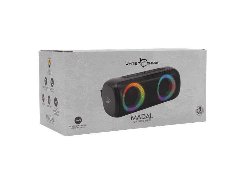 White Shark GBT-876 MADAL Bluetooth hangszóró