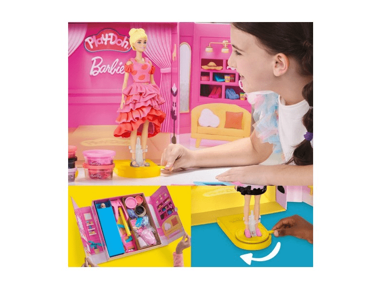 Play-Doh Barbie Divatbemutató játékkészlet (G13565L0)