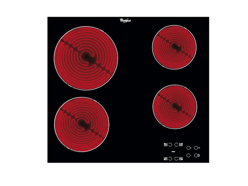 Whirlpool OAS KN8V1 IX Beépíthető gőzsütő + Whirlpool AKT 8090/NE Beépíthető kerámialap szett