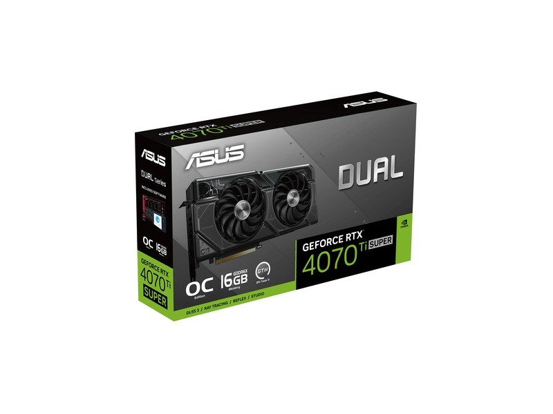 Asus Dual GeForce RTX™ 4070 Ti Super OC 16GB GDDR6X Videókártya