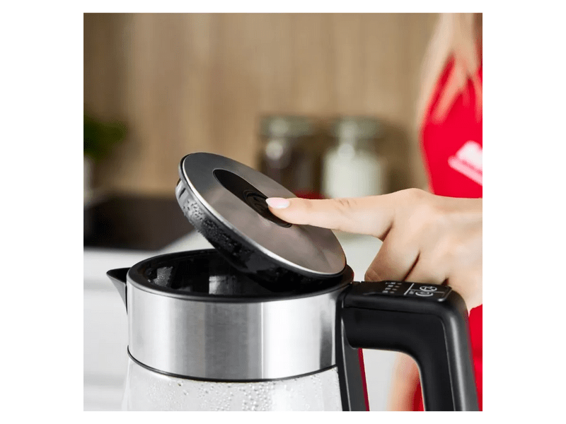 MPM MCZ-116 Vízforraló, üveg/rozsdamentes acél