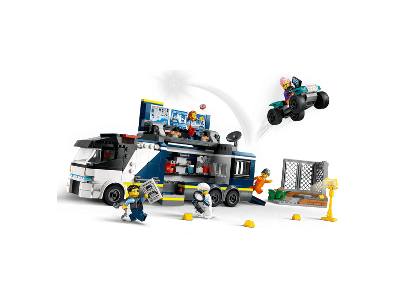 LEGO® City policijski pokretni kriminalistički laboratorij (60418)