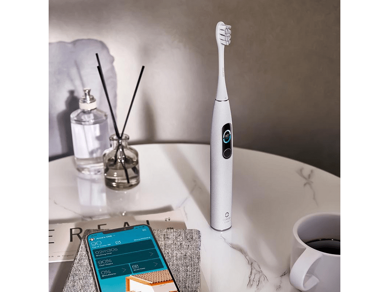 Oclean X Pro Elite Smart Elektromos fogkefe, szürke