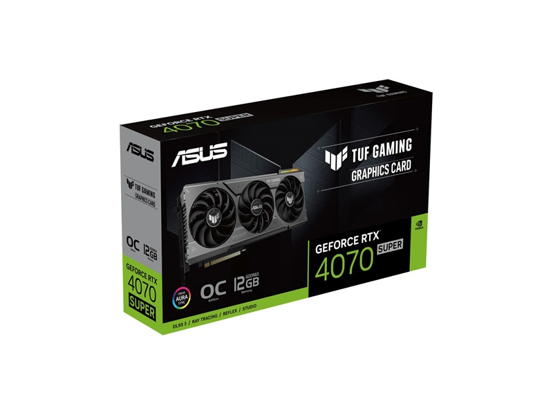 Asus TUF Gaming GeForce RTX™ 4070 SUPER 12GB GDDR6X OC Videókártya