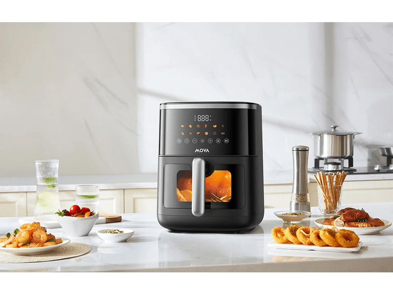 Mova FD10 Pro Max Airfryer, fekete