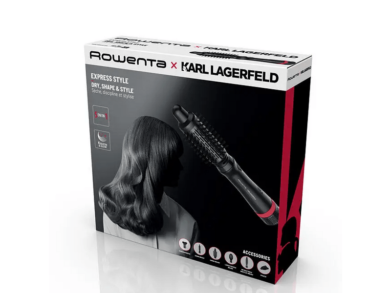 Rowenta x KARL LAGERFELD CF634LF0 Express Style Hajformázó