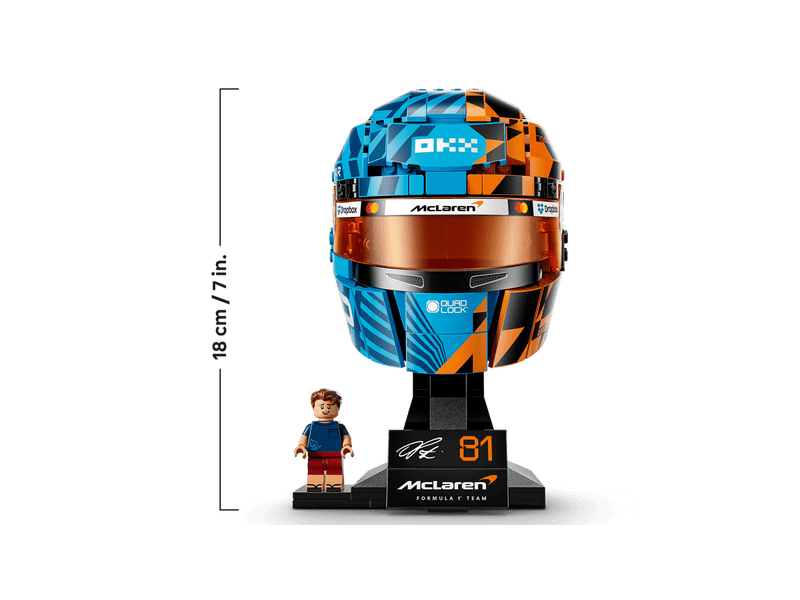 LEGO® Editions McLaren Mastercard F1® Team Oscar Piastri sisakja (43017)