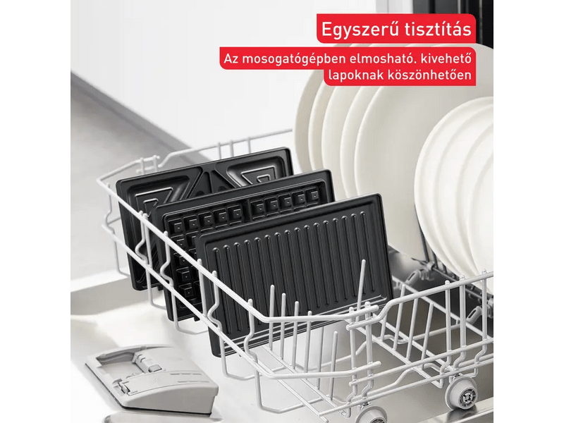 Tefal SW383D10 UltraCompact 3 az 1-ben szendvicssütő