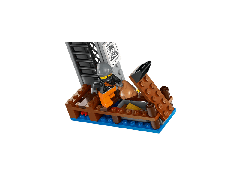LEGO® City Rendőrségi motorcsónak és a rablók rejtekhelye (60417)